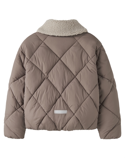 Name It - NKFMelbourne Puffer Jakke - Brown Lentil